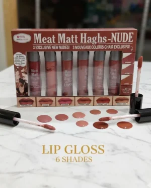 Cool Undertone Lip Gloss 6 Shades Matte Finish