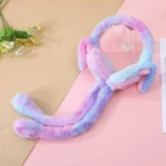 Cotton Rabbit Earmuffs Flapping Ears Multicolor Kids Warm Winter Hat