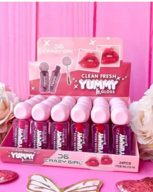 Crazy Girl Yummy Matte Lip Gloss Multicolor Pack