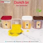 Crunch Jar 850ml Transparent BPA Free Storage Jar