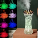 Crystal Humidifier with 7 Color Night Light for Home