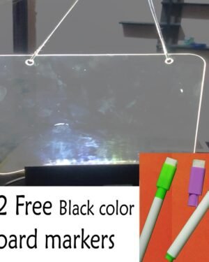 DIY Multicolor Acrylic Sign with Long-Lasting LED Bulbs - 1 Pc