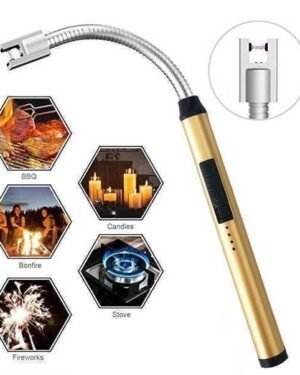 Electric Lighter Stainless Steel Multi-Use Flame Igniter