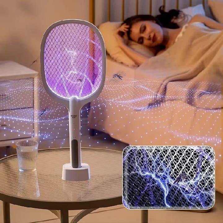 Electric Mosquito Swatter White ABS Anti-Itch Night Light Electric Mosquito Swatter White ABS Anti-Itch Night Light