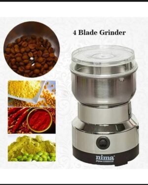 Electric Spice Grinder 4 Blade Stainless Steel 150W