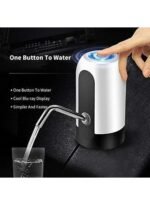 Electric Water Pump One Button Black ABS