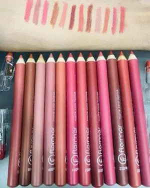 Flormar Matte Lip Pencil Set of 12 Shades