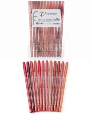 Flormar Perfect Lip Pencil Matte Multicolor Set of 12