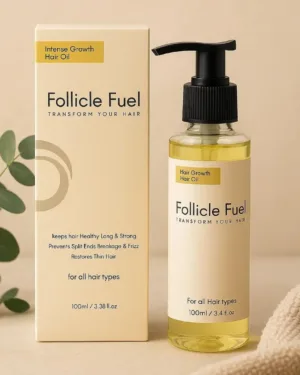 Follicle Fuel Hair Oil 100ml for Hair Growth & Frizz Control