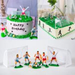 Football Team Cake Mold Set for Boys Birthday Decoration