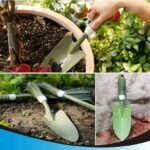 Green Stainless Steel Gardening Shovel 1 Pc