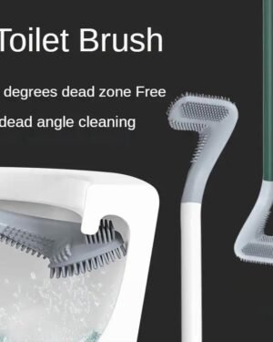 Grey 720° No Dead Angle Toilet Brush