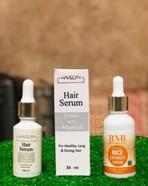 Hair Serum & Face Serum Bundle for Healthy Hair & Skin