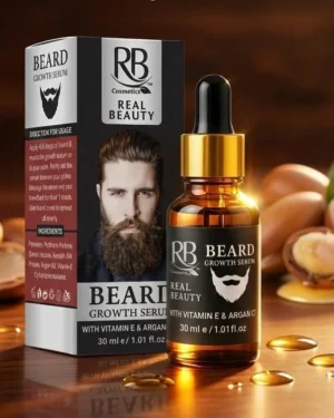 Heat Protection Beard Oil for Men with Essential Oils