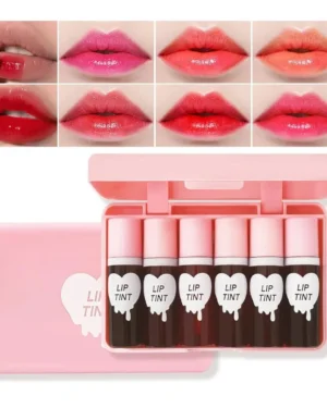High Pigment Lip Tint 6 Pcs Cool Undertone