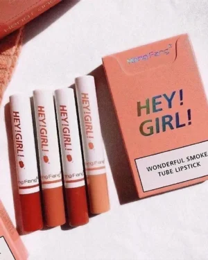 High Pigment Multicolor Lipstick Set 4 Pcs Cool Undertone