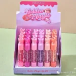 Hudamoji Golden Magic Lip Oil Candy Gloss Multicolor Cool Undertone