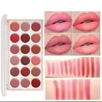 Hydrating Lip Palette 12 Shades Bold Coverage Nude