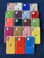 iPhone 11 Pro Max Silicone Case - Multi Color Protective Cover