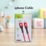 iPhone Charging Cable Fast 3A Red Black