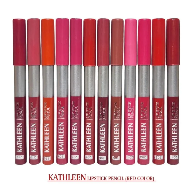 Kathleen 6 Pcs Multicolor Lip Pencil High Pigment