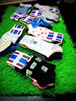 Kids Cotton Printed Socks Pack of 6 8-12Yrs