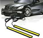 LED Strip Lights for Cars & Motorcycles, 8 Pcs White Bright
