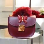 Maroon Butterfly Crossbody Bag for Girls