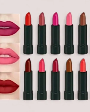 Matte Lipstick Set 6 Pcs Bold Long Lasting Wear