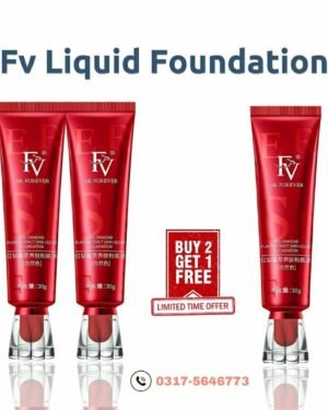 Matte Poreless Liquid Foundation 3 Pcs Pack
