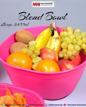 Medium 2.5L ABS Blend Bowl Multicolor Kitchen Essential