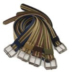 Men Nylon Woven Belt Multi Color Outdoor Casual