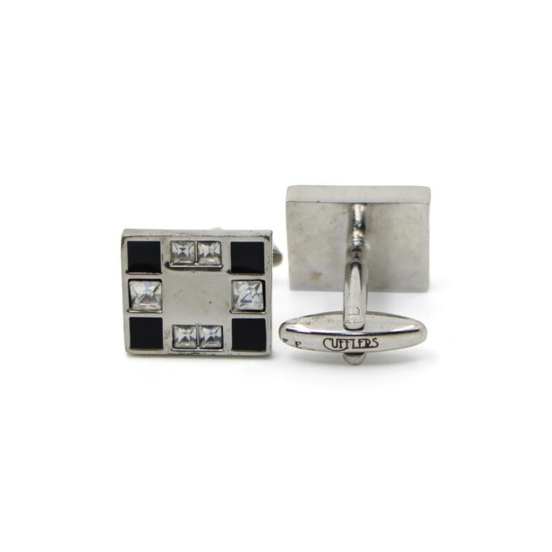 Men Square Crystal Cufflinks Formal Suit Gift Men Square Crystal Cufflinks Formal Suit Gift