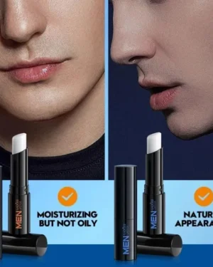 Men's Moisturizing Lip Balm Smooth Pink Purple Multicolor