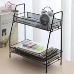 Metal 2-Tier Kitchen Rack for Countertop Organization