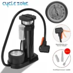 Mini Bike Tire Pump with Pressure Gauge
