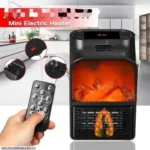 Mini Electric Heater with Remote Control & Grill Function