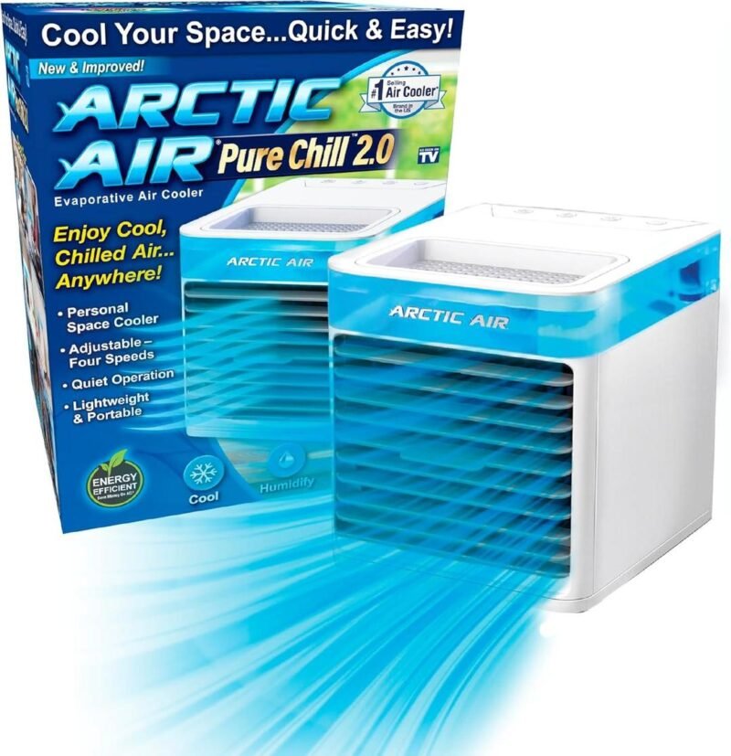 Mini Evaporative Cooler Arctic Air Pure Chill 2.0 White