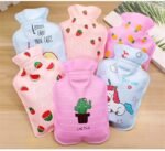 Mini Hot Water Bottle Set 4 Pcs Multicolor Portable Warm
