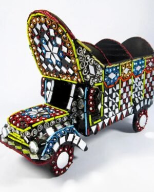 Mini Multicolor Acrylic Truck Decor for Home
