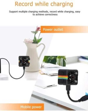 Mini Spy Camera Black 2.2cm Portable Recording