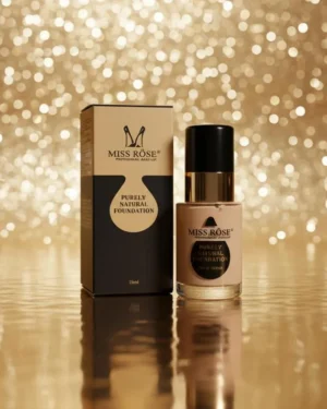Miss Rose Purely Natural Foundation Ivory 30ml Matte