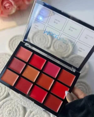 Mocallure 12 Color Matte Lip Cream Palette