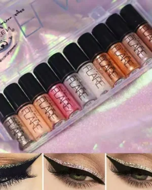 Mocallure Glitter Eyeliner Set 3 Pcs Multicolor