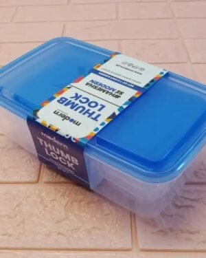 Modern Thumb Lock Airtight Food Storage Containers Set of 7