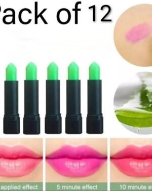 Moisturizing Lip Balm 12 Pcs Pink Shades