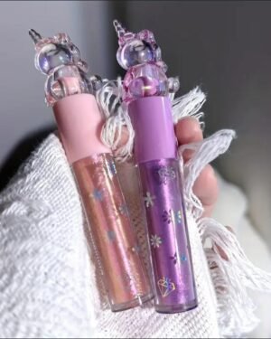 Moisturizing Lip Oil Pack Of 2 Pink Unicorn Design