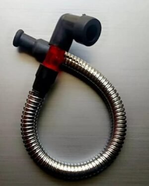 Motorcycle Plug Adapter Silver Wire Cover CD70 125