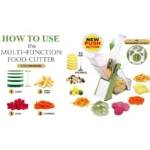 Multi-Function Vegetable Slicer with 40 Thickness Levels