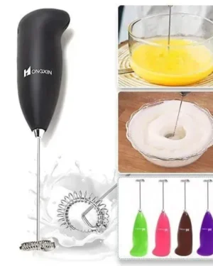 Multi-Use Electric Coffee Beater, ABS Plastic, Multicolor